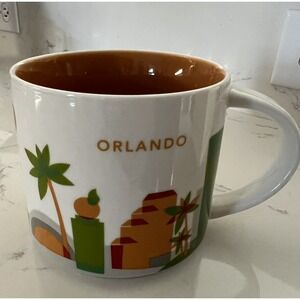 Starbucks You Are Here Collection Universal Orlando Resort 14 oz Mug 2016